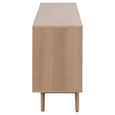 Clearance - Aston Oak 2 Door 160cm Large Sideboard - A331