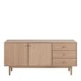 Clearance - Aston Oak 2 Door 160cm Large Sideboard - A331