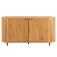 Colima Large Sideboard - 2 Door - 160cm - Fluted Oak