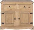 Corona Pine Mexican 2 Door Small Sideboard