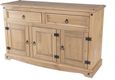 Corona Pine Mexican 3 Door Medium Sideboard