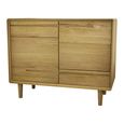 Scandic Sideboard - 2 Door - Small - 90cm - Oak
