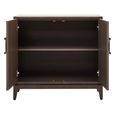 Dimaro Sideboard - 2 Door - Small - Elm Wood - 91cm