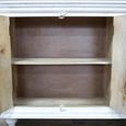 Sideboard - White Washed Carved Mango Wood - 4 Door - Large - 180cm
