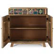 Emelia Sideboard - Mango Wood - Painted - 2 Door - Small - 80cm