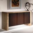 Espresso and Wood Sideboard - Medium - Marble - Variation Available