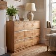 Fargo Large Sideboard - 160cm - 3 Door - Blonde Oiled Oak