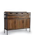 Gjavan Sideboard - Mango Wood - 3 Door - Medium - 140cm