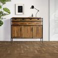 Gjavan Sideboard - Mango Wood - 3 Door - Medium - 140cm