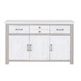 Greystone Reclaimed Wood Sideboard - Medium - 3 Door
