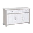 Greystone Reclaimed Wood Sideboard - Medium - 3 Door