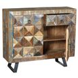 Hasley Sideboard - Recycled Wood - 2 Door - Small - 100cm
