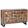 Hasley Sideboard - Recycled Wood - 3 Door - Medium - 150cm