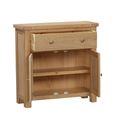 Hayley Sideboard - 2 Door - 2 Drawer - Compact - 80cm - Oak