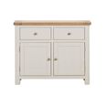 Hayley Sideboard - 2 Door - Small - 96cm - Oak and White