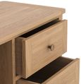 Henley Oak and Rattan Small Sideboard