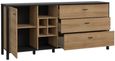 High Rock Oak Effect Extra Large Sideboard