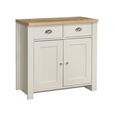 Highgate Small Sideboard - 2 Door - Cream Painted