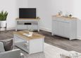 Highgate Medium Sideboard - 3 Door - Grey Painted