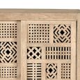 Hiram Sideboard - Carved Mango Wood - 2 Door - Small - 90cm