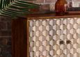 Imphal Mango Wood Geomatric 85cm Small Sideboard