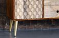 Imphal Mango Wood Geometric 130cm Medium Sideboard