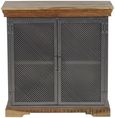 Jammu Industrial 85cm Small Sideboard - 2 Doors