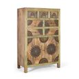 Jazxhias Sideboard - Mango Wood - Painted - 2 Door - Highboard