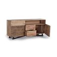 Karlstad Sideboard - Acacia Wood - 2 Door - Large - 160cm