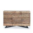 Karlstad Sideboard - Acacia Wood - 3 Door - Medium - 140cm