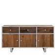 Kerala Sideboard - 3 Door - Medium - Natural Pine Wood - 150cm
