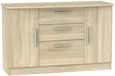 Knightsbridge Oak Effect Medium Sideboard - 2 Doors