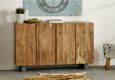 Kota Live Edge Solid Acacia Wood 150cm Medium Sideboard - 4 Doors
