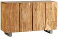 Kota Live Edge Solid Acacia Wood 150cm Medium Sideboard - 4 Doors