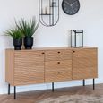 Kyoto Medium Sideboard - 2 Door - 150cm - Oak