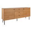 Kyoto Medium Sideboard - 2 Door - 150cm - Oak