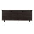 Kyoto Medium Sideboard - 2 Door - 150cm - Smoked Oak