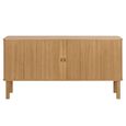 Langley Sideboard - 2 Door - Large - 160cm - Fluted - Oak