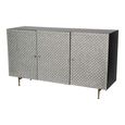 Burgess Sideboard - Grey Bone Inlay - 3 Door - Medium - 150cm
