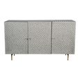 Burgess Sideboard - Grey Bone Inlay - 3 Door - Medium - 150cm