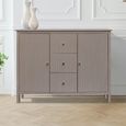 Lindon Sideboard - 2 Door - Small - Taupe - 106cm