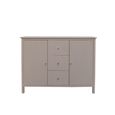 Lindon Sideboard - 2 Door - Small - Taupe - 106cm