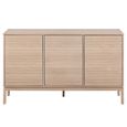 Linley Medium Sideboard - 3 Door - 135cm - White Oak