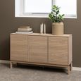Linley Medium Sideboard - 3 Door - 135cm - White Oak