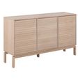 Linley Medium Sideboard - 3 Door - 135cm - White Oak