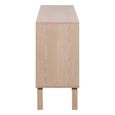 Linley Medium Sideboard - 3 Door - 135cm - White Oak