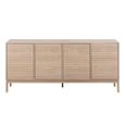 Linley Extra Large Sideboard - 4 Door - 180cm - White Oak