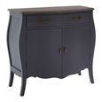 Loire Sideboard - 2 Door - Small - Dark Grey - 90cm