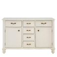 Loire Sideboard - 2 Door - Medium - White - 130cm