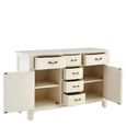 Loire Sideboard - 2 Door - Medium - White - 130cm